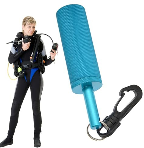 Tauchen Sicherheit Tank Rassel, Scuba Tauchen Signal Shaker Rassel Noise Maker, Tauchen Shaker Akustisches Warngerät Für Taucher, Edelstahl Unterwasser Rassel, Aluminiumlegierung Mit Clip, Für Hautta