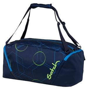 Satch Sporttasche Nassfach Schuhfach Reißverschlussfach Schultergurt Tragegriffe gepolstert