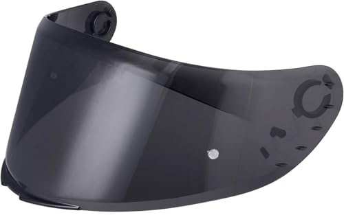 Visiere Casque Moto pour Targo/Targo Pro/Blade 2/MT V-14,Visière de Casque de Protection Contre Le Vent Moto,Remplacement de Visière de Lentille de Casque de Bouclier de Vent (Noir)