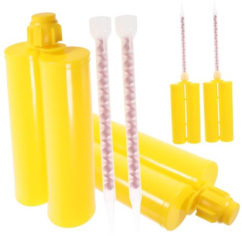 Homoyoyo 4ensembles Tubes De Mastic Rechargeables Pour Bricolage Et Réparation Réutilisables Et Pratiques