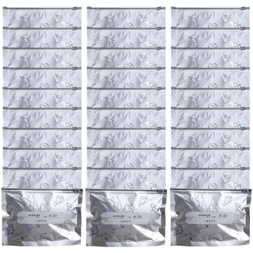 Sacs Aliments Réutilisables - Sacs Aliments Congélateur Conservation Réutilisables | 30 Pièces Conteneurs Nourriture Pour Déjeuner Sandwich Viande Pain Salade Fruits Snack