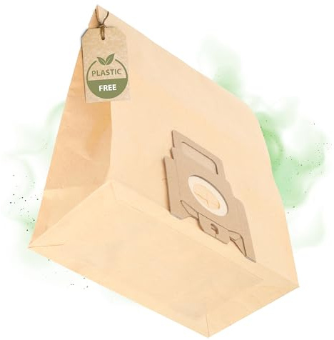 10 Papier-Staubsaugerbeutel mit Filter, kompatibel mit Swirl M40 M50 & Miele Typ G/N– nachhaltige Alternative zu Microvlies