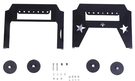 Fafeicy Kit di Montaggio Piatto per Parabola Satellitare Gen 3 Kit di Montaggio Sul Tetto Dell'auto per Camion Base Magnetica con Bordi Protettivi