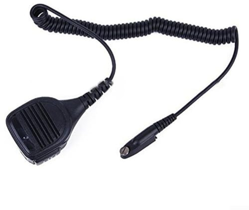 Volakebeing Microfono altoparlante citofono per radio RT-880 e UV-98 Plus, dispositivo di comunicazione audio wireless con design ergonomico, copertura del suono chiara