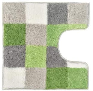 Liten moln WC-matta Caro badmatta, 100% polyakryl, tistel, 55 x 55 cm