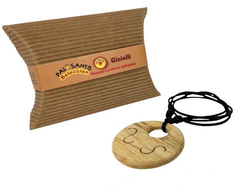 Palo Santo Schmuck Anhänger Sol – Holzschmuck aus Palo Santo Holz