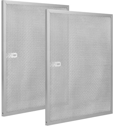 Broan Model BPS1FA30 Range Hood Filter - 11-3/4 X 14-1/4 X 3/8 Grease Filter BPS1FA30, S99010299 Replacement for NuTone Allure 30 WS1 QS2 and Broan QS1 30 (2-Pack)