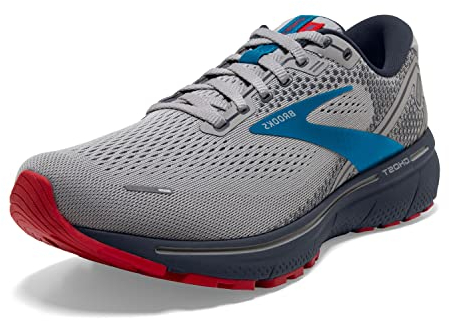 Brooks Ghost 14, Laufschuhe für Herren, 067 Graue Legierung Oyster, 40.5 EU