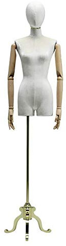 SGSG Schneiderpuppe Damen Schneiderpuppe Schaufensterpuppe Bekleidungsgeschäft Schaufensterpuppen Modell mit Metallfüßen Display Regal Schneiderpuppe Herren