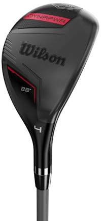 Wilson Dynapower Hybrid golfklubba för män – höger hand, senior, 5