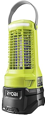 RYOBI 18 V ONE+ Akku-Insektenvernichter RY18BZA-0 (Bis zu 30 m² Wirkungsbereich, Timer-Einstellung für 2-, 4-, und 6 Stunden, ohne Akku und Ladegerät