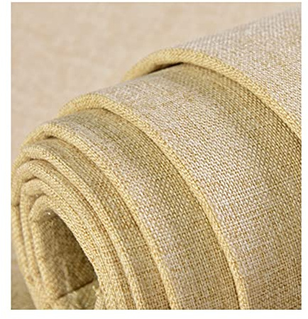 Panneaux muraux autocollants Tissu en lin et mousse, tissu rembourré 5 mm Anti-collision/isolation phonique, doublure décorative pour mur de télévision