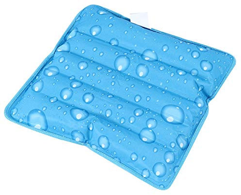 ZJchao Almohada de Enfriamiento, Almohada de Hielo Engrosada Cojín de Agua Suave Cojín de Enfriamiento Estera de Cama de Agua Almohada de Hielo Engrosada Cojín de (Forma de Gota de