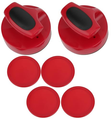 Air Hockey Puckar, ABS med 4 Puckar Air Hockey Bord Air Hockey för Hockey Game