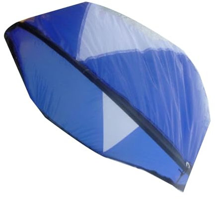 yanwuwa Kajak Boote Segel Faltbar Downwind Kajak Segel Ersatz Windsurfen Segel Kajak Paddleboard Zubehör Langlebig