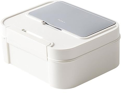 HAPINARY Kit De Primeros Auxilios Para El Hogar Botiquín De Primeros Auxilios Caja Médica Doméstica Contenedor De Almacenamiento De Caja De Almacenamiento Multirejilla