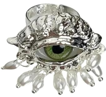 jtkhaweh Ring Ringe Damen Bijouterie Herren Augenring Weiblich Luxus Vintage Übertrieben Trendige Ringe