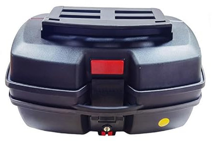 MXQCLSA Motorcycle Top Box, for Triumph Tiger 900 GT T900 GT PRO Tiger 850 Sport Waterproof Dustproof and Anti-Theft for Storage Helmet Luggage Box with Security Lock
