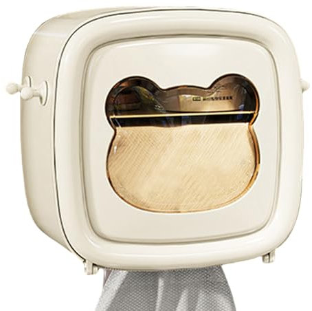 Servitore Di Carta Igienica Montaggio A Parete - 19x18x19 Cm Organizzatore Del Bagno Per La Parete Delle Salviette Montata | Scaffale Per Organizzatore Di Magazzino Per La Casa Per Il Viaggio In Cucin