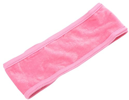 VICASKY Bandeau de Beauté en Coton Extensible, Élastique et Respirant, pour Spa Salon et Soins Visage, Confortable et Pratique pour Maquillage et Lavage Couleur Aléatoire