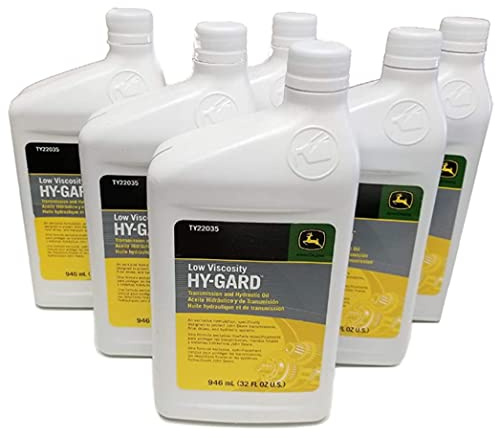 John Deere Original Equipment Hy-Gard 32 oz. Transmission & Hydraulic Oil #TY22035 (6-Pack)