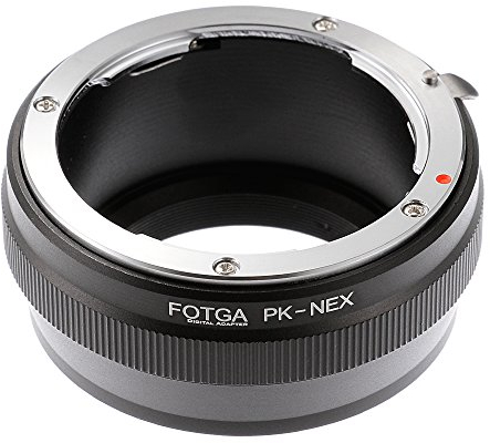 Fotga PK a NEX K obiettivo a E-Mount NEX3 5 N 5R 5 C NEX7 NEX6 anello adattatore per Alpha A7 A7R A7II A7SII A7RII A7III A7RIII A7SIII A9 A6500 A6300 A6000 A5100 A5000 A3500
