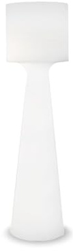 New Garden Grace Stehlampe für den Außenbereich, Höhe 140 cm, Weiß