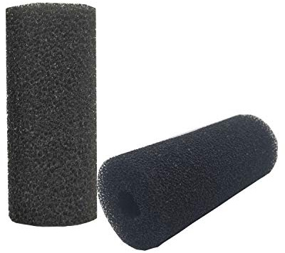 EKUEY 5″ Pre-Filter Foam Replacement Sponge Filtration Kit for Pond Pump Aquarium Fish Tank, 2 Pack fit Part No 7209410 7137710