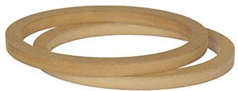 [1 Paar = 2 Stück] Universal - MDF Lautsprecherringe für 6x9 Lautsprecher | Stärke: 18 mm | Distanzringe beliebig übereinander stapelbar