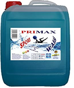 Primax Flüssigwaschmittel Universal Gel - 5 Liter Familienpackung, extra stark für weisse und schnelle WäschenSportWash