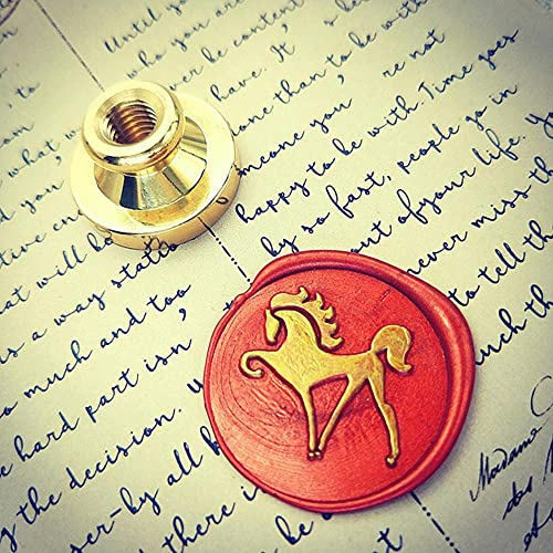 Exquisito sello de pintura en la tarjeta de cumpleaños Sellos de sobres de bricolaje Adorno de alce de abeja Invitaciones de boda clásicas Sellos de cera-Navidad 13