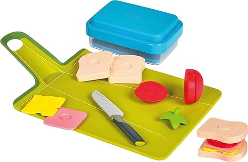 Casdon Joseph Joseph GoEat. Juego de Almuerzo de Juguete para niños a Partir de 2 años. Equipado con lonchera y Comida picable, tamaño Mediano
