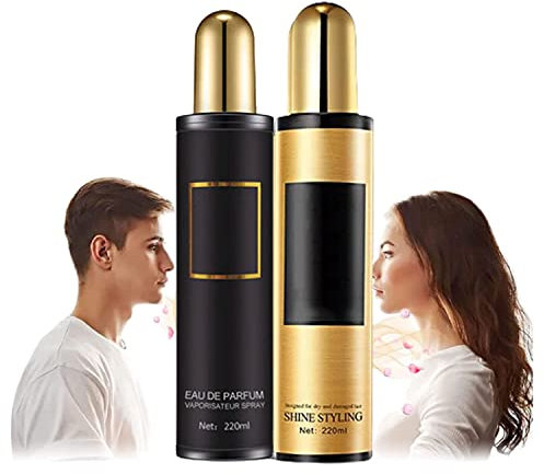 Venusmist – Spray capillaire à base de feromone L'UODAIS Golden Lure Féromone, Leurre doré aux phéromones, huiles parfumées longue durée, sérum capillaire pour homme et femme (mixte)