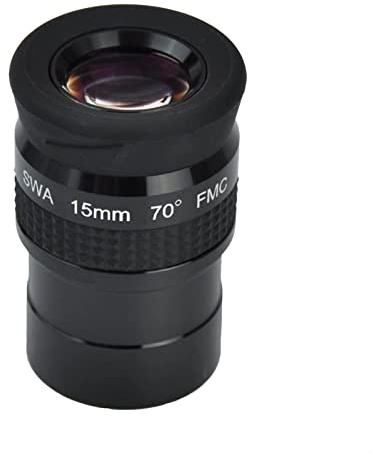 Celticbird SWA 1.25“ 15mm Super Wide Angle Eyepieces for Astronomical Telescopes - 70 Degree- Five Elements Fully-Coated High-Index Glass