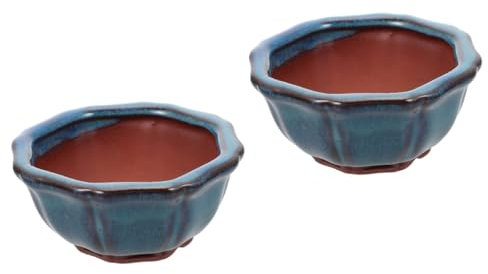 POPETPOP 2pièces Planter Pot De Design Créatif pour Décoration De Bureau Et Maison