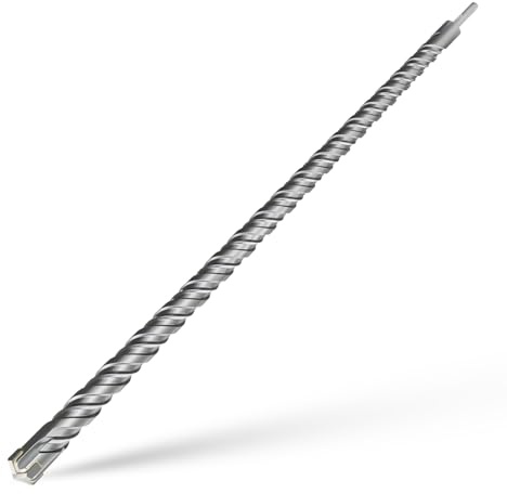 CSOOM Broca SDS Plus 25 x 800 mm, profesional, ideal para taladrado en piedra, hormigón, piedra natural, pared de ladrillo