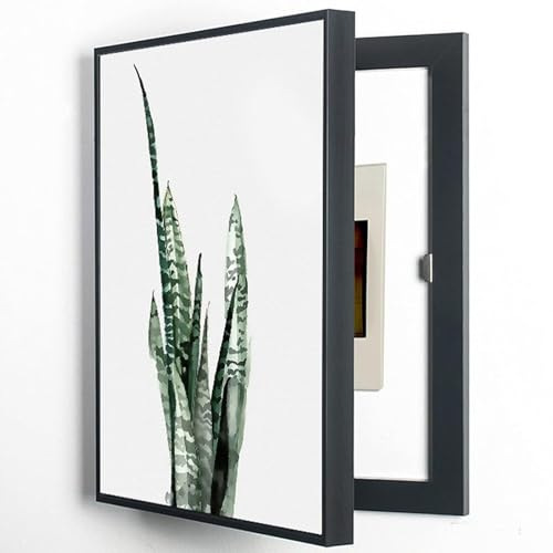 Sicherungskasten Abdeckung, Abdeckung StromzäHler Im Innenbereich, GemäLde Zum Ausblenden Von Schalttafeln, Dekorative Schalttafel FüR Restaurant-StromverteilerkäSten (40 X 50 cm)(Q)