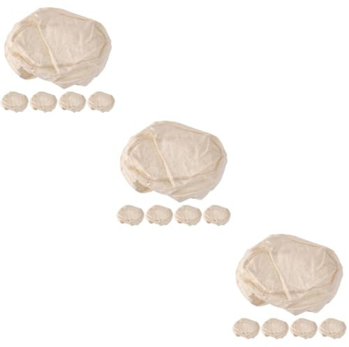 Amosfun Cesta De Prueba De Pan Juego De 15 Cestas Para Prueba De Pan s Antiadherentes Para De De Tela Dispositivo Para Hornear Para Hornear De Tela Forro Para