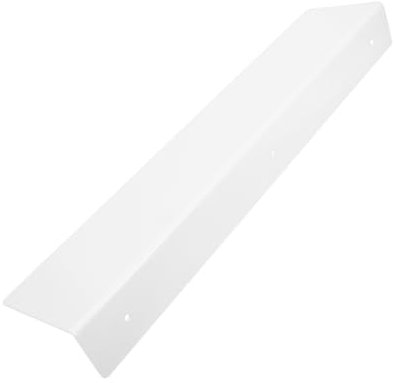 LALADEFIEE Floating Shelf Wandregal Bohren Selbstklebendes Badezimmerregal Für Einfache Platzsparendes Design Für Küche Und Weiß