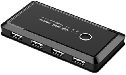 CIYODO 2.0 Selector Box Keyboard Mouse for Printer Scanner 4-port Computer Hub