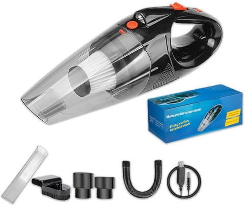 MEIION oryzom Aspirapolvere portatile V1 Pro – Motore ultra potente da 33.000 giri/min per prestazioni eccezionali Aspirapolvere senza fili con illuminazione a LED