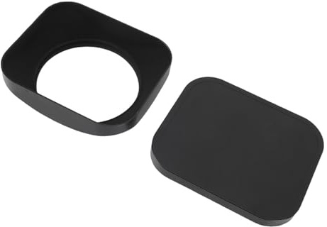 Plyisty Paraluce Quadrato da 67 mm, Paraluce in Metallo con Montaggio a Vite con Cappuccio Anteriore, per Obiettivi Filettati da 67 mm
