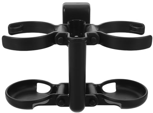 HONITANO Soporte para Bebidas Cochecito Portabotellas Estable y Antideslizante para Carrito Compatible con Sillas de Ruedas y Andadores Accesorio Plegable para Biberones y Botellas de Agua