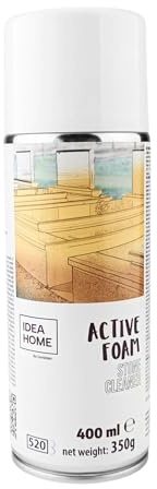 IDEA HOME Mousse Nettoyante Active pour Pierres Tombales – 400 ML - Nettoyant Spécial Monuments, Granit, Marbre, Grès