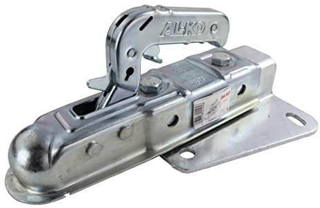 Alko 202602 202.602 Attelage à boule 750 kg AK 75 V AUSF. A avec plaque de fixation carrée