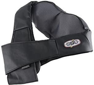 Orange Care Shiatsu Neck Massager – Massagegerät Nacken Schulter Rücken. Elektrisch wiederaufladbares Massagekissen mit Heizfunktion für Muskelschmerzen und Entspannung zu Hause, im Büro und unterwegs