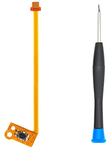MMOBIEL Câble ruban flexible et bouton ZL compatible avec Nintendo Switch la manette Joy-Con - Inclus tournevis cruciforme