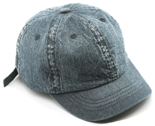 YAMEE Baseball Cap Damen Denim,Basecap Unisex Kurzkrempige,Sonnenhut Damen Herren Einstellbare,Sommermütze Damen Sonnenschutz,Sportmütze Damen Klassisch Outdoor