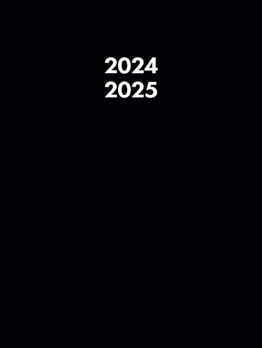 Kalender 2024/2025: 380 Seiten Tagesplaner 1 Seite 1 Tag, Buchkalender Din A4, Juli 24 - Juni 25, Terminplaner mit Uhrzeit, Zusätzlich zu Feiertagen, To do, wichtigen Notizen