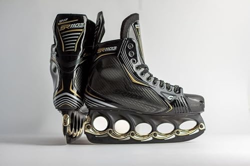 Graf SR1103 tblade Schlittschuhe Gold Edition Eishockey Schlittschuh (39)